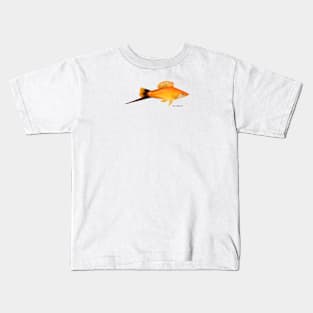 Swordtail Fish Kids T-Shirt